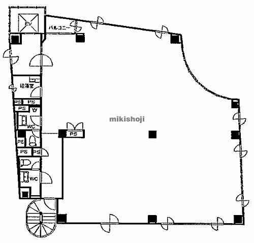 ＩＳ弓町ビル 平面1