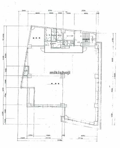 九段北の矢野ビル 平面1