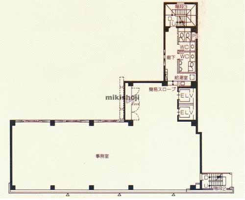 コア京橋ビル 平面1