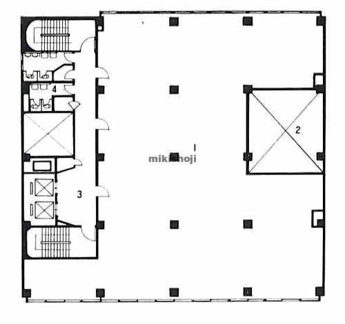 鍛冶町・神田鍛冶町の神田大木ビル 平面1