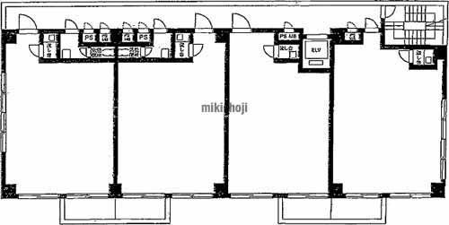 御徒町グリーンプラザ 平面1
