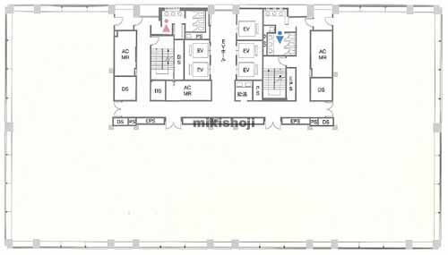 小石川・小日向の住友不動産後楽園ビル 平面1