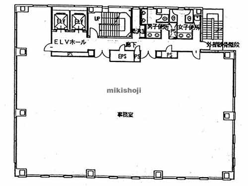 築地室町ビル 平面1
