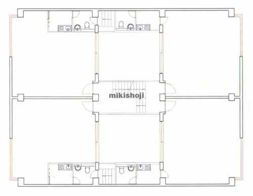 南麻布・元麻布・麻布十番のアーバンネット南麻布ビル 平面1