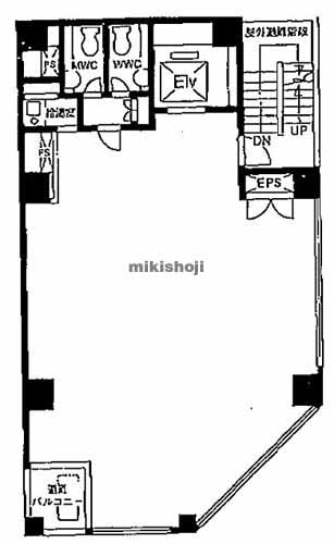 南池袋のＩ＆Ｋビル 平面1