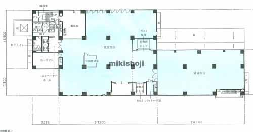 海岸・芝浦の安田倉庫８号ビル 平面1