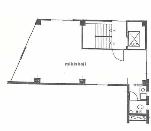 神田淡路町の武蔵野ビル 平面1