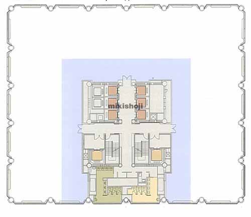 赤坂溜池タワー 平面1