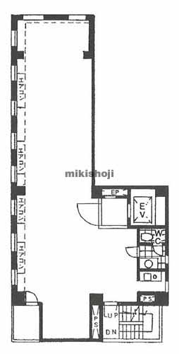 日本橋のオオタケ第７ビル 平面1