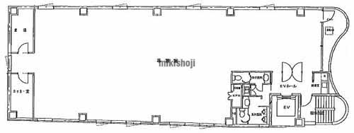 四番町・五番町のヒューリック五番町ビル 平面1