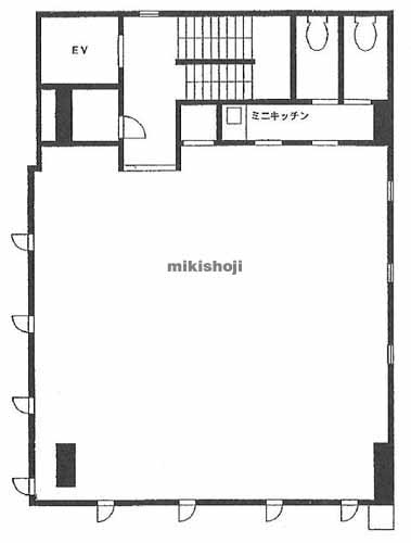 紀尾井町のプリンス通ビル 平面1