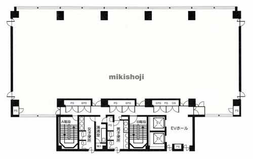 都五反田ビル西館 平面1