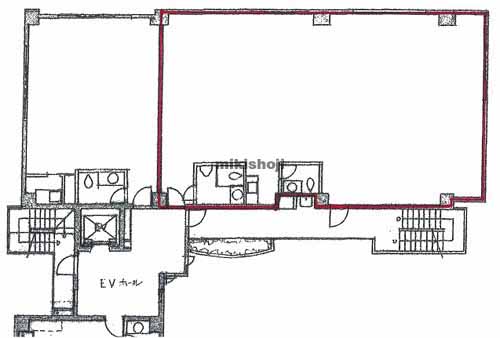 市谷山上ビル 平面1