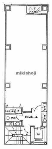 ドゥーミラン銀座ビル 平面1