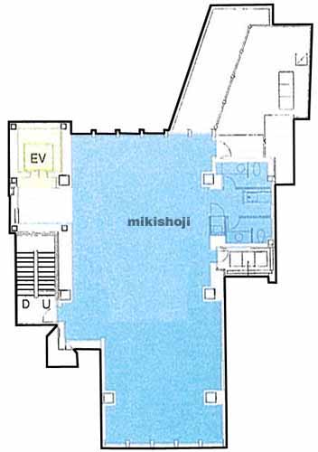 広尾のＥａｓｔ　Ｗｅｓｔビル 平面1