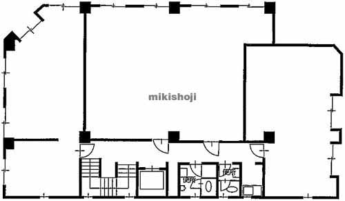 西池袋の大晴ビル 平面1