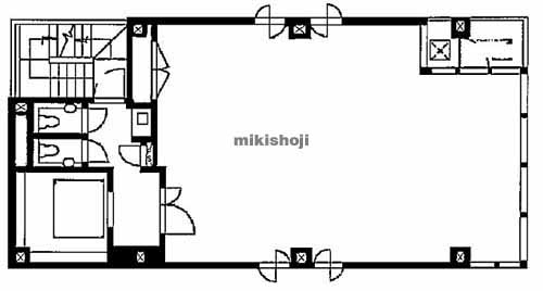 日本橋茅場町・兜町の茅場町２丁目ビル 平面1