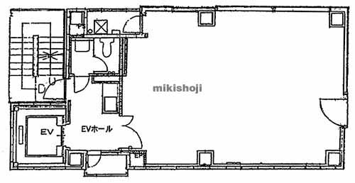 御成門ビル 平面1