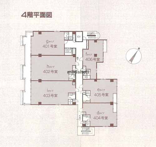 朝日神保町プラザビル 平面1