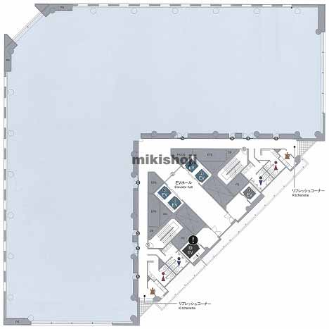 新小川町・山吹町の住友不動産飯田橋ビル３号館 平面1