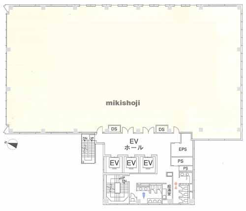 日本橋本町の住友不動産日本橋ビル 平面1