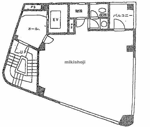 代々木・元代々木町のＤＭＫ代々木ビル 平面1