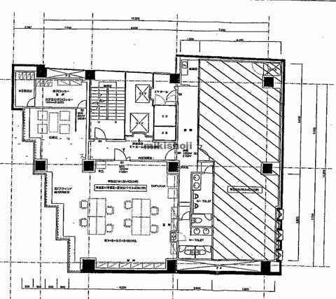 全特六本木ビルＥＡＳＴ 平面1
