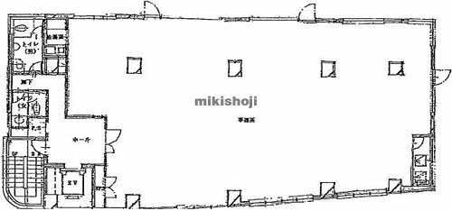 九段南の麹町秀永ビル 平面1