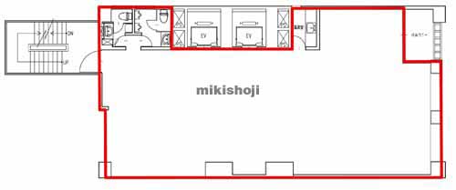 北青山のミヤヒロビル 平面1