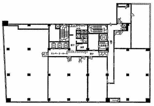鉄鋼会館 平面1