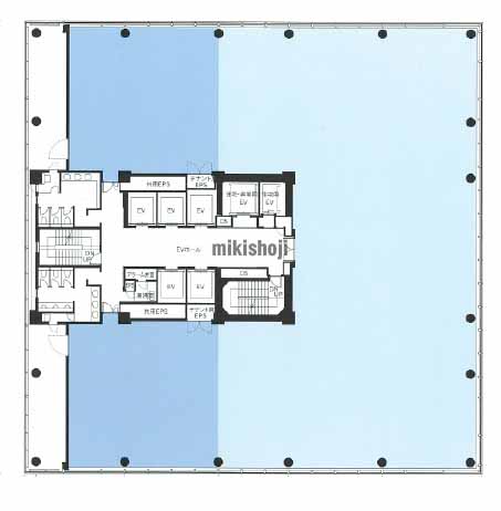 浜松町の浜松町スクエア 平面1