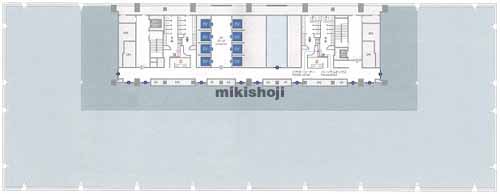 汐留住友ビル 平面1