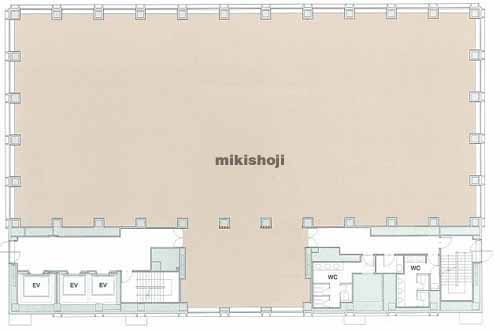 九段南のイタリア文化会館ビル 平面1