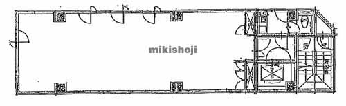 神田神保町の堀内神保町ビル 平面1