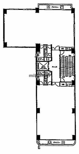 渋谷の第２７ＳＹビル 平面1