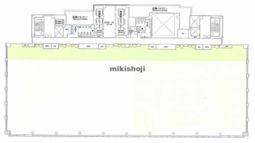 海岸・芝浦の住友不動産三田ファーストビル 平面1