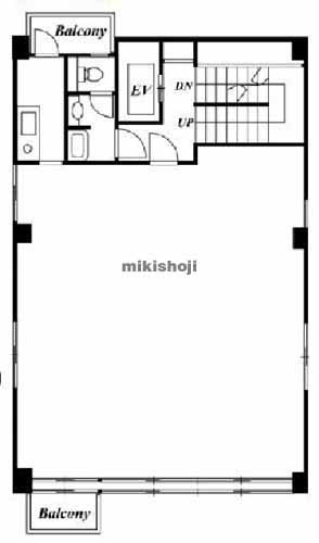 恵比寿西のＮＳビル 平面1