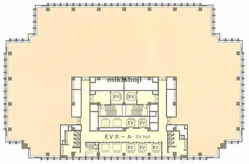 赤坂ガーデンシティ 平面1