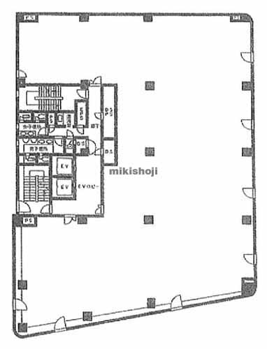 プラザＡＮＳビル 平面1