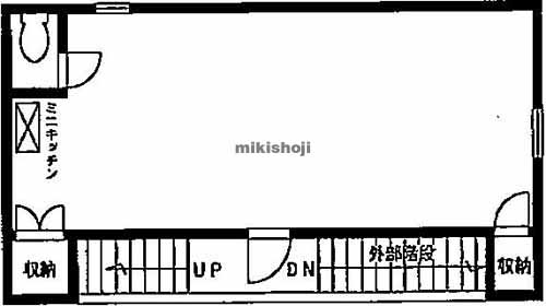 西新橋の西新橋若松ビル 平面1