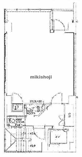 神田平河町・神田佐久間町・神田佐久間河岸のフローラル秋葉原 平面1