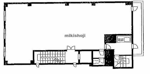 高円寺・阿佐ヶ谷の三貴丸ビル 平面1
