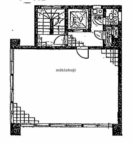 神田三崎町の菅谷ビル 平面1