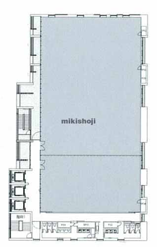 新木場・南砂の木材会館 平面1