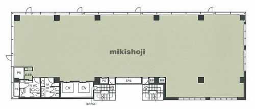 入船・新富のいちご八丁堀ビル 平面1