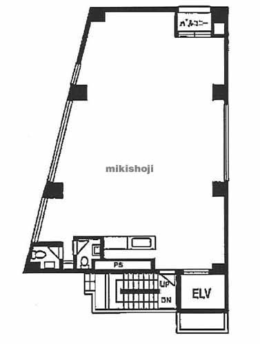 恵比寿イーストスクエアビル 平面1