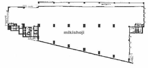 目黒・三田のヒューリック目黒三田 平面1