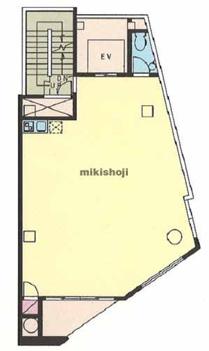 隼町・平河町のｊｅⅤビル 平面1