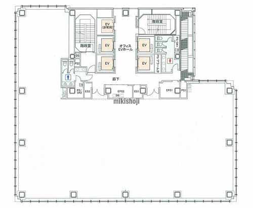 内神田のアーバンネット神田ビル 平面1