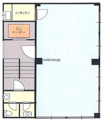 八丁堀プラレールビル 平面1